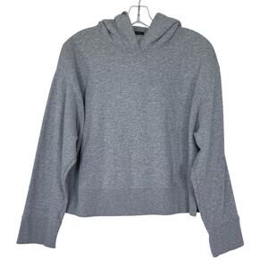 Zara Hooded Sweatshirt Pullover Hoodie Womens Size Medium Gray
